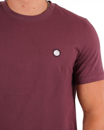 Pretty Green Mitchell T-Shirt Lila