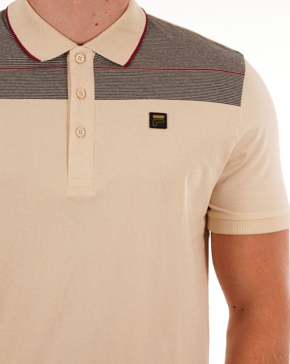 Fila Gold Jacapo Poloshirt Ecru