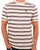 Fila Vintage Bruno Striped T Shirt Gardenia