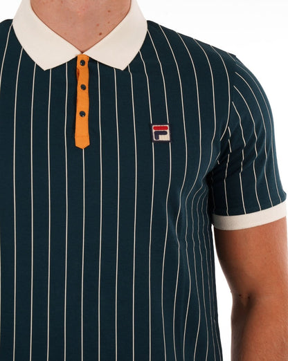 Fila Vintage BB1 ​​Poloshirt Grün