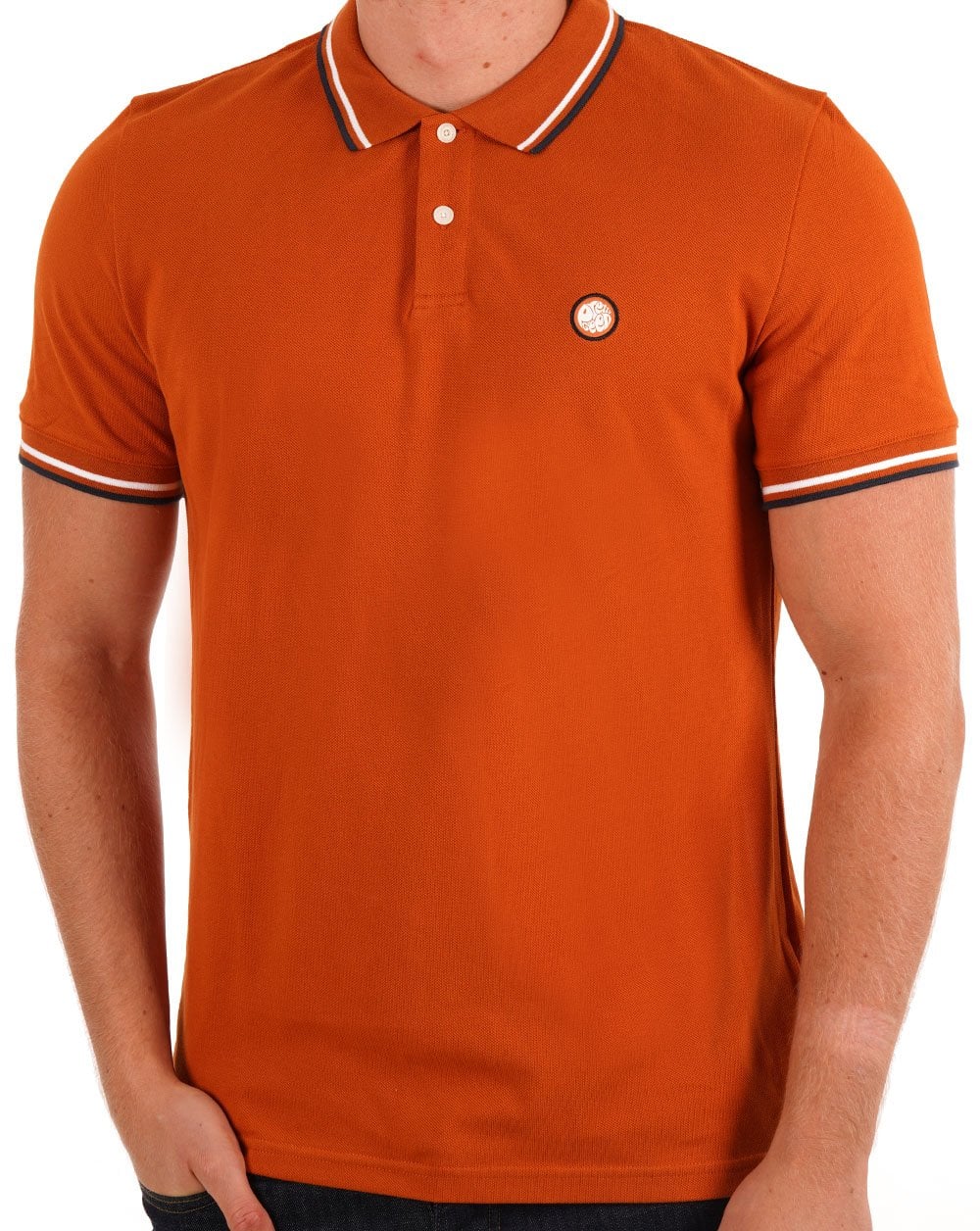 Pretty Green Barton Poloshirt Orange