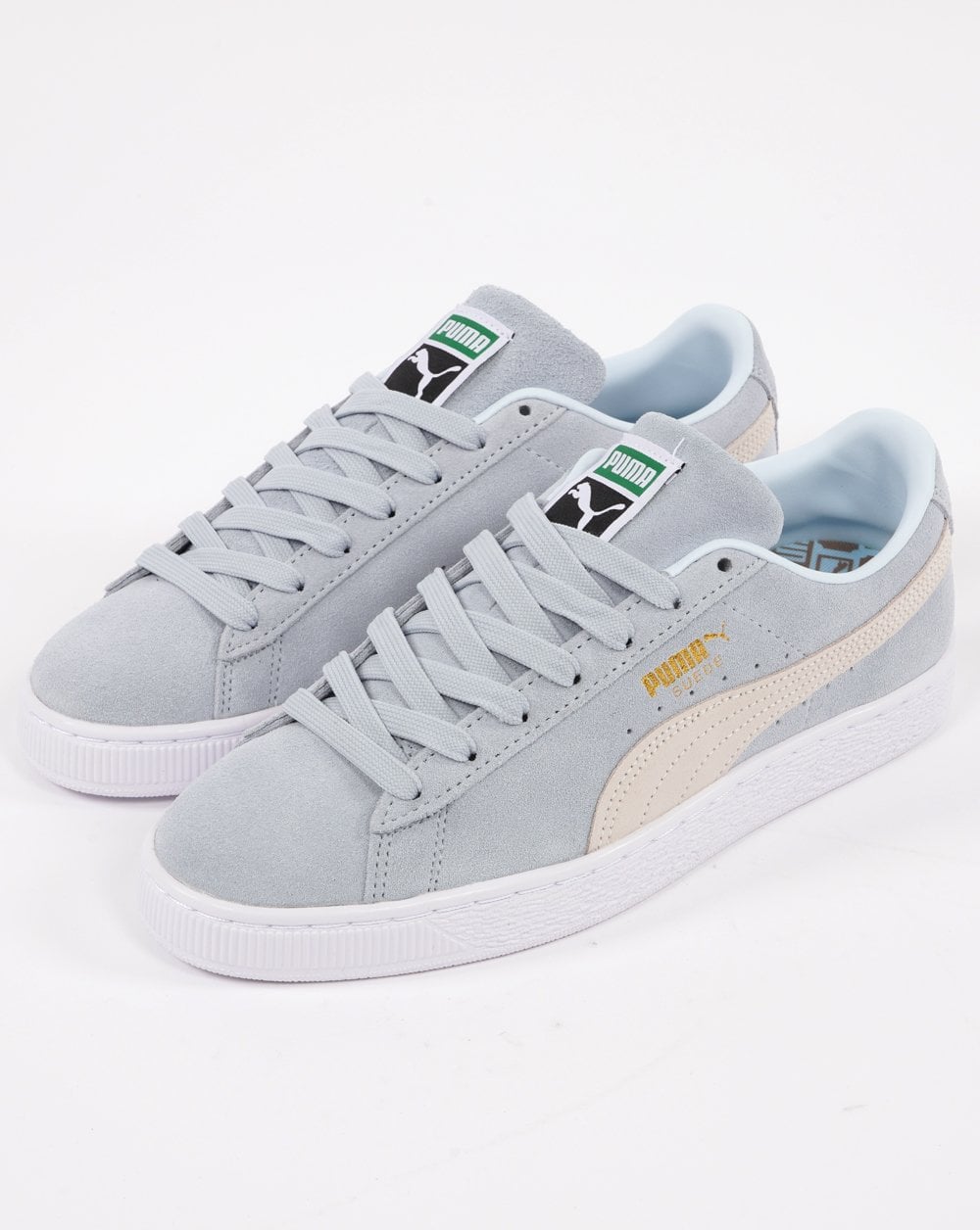 Puma Suede Classic Trainer Icy Blau/Weiß