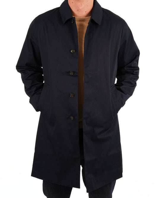 Barbour Barbour Lorden Wasserdichter Regenmantel, Marineblau
