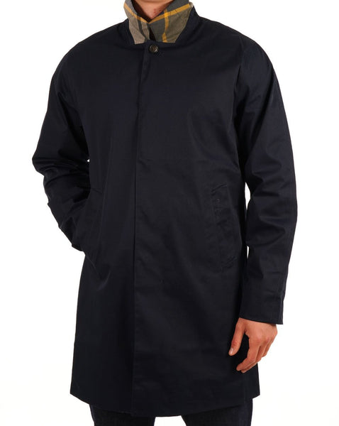 Barbour Lorden Waterproof Mac Navy