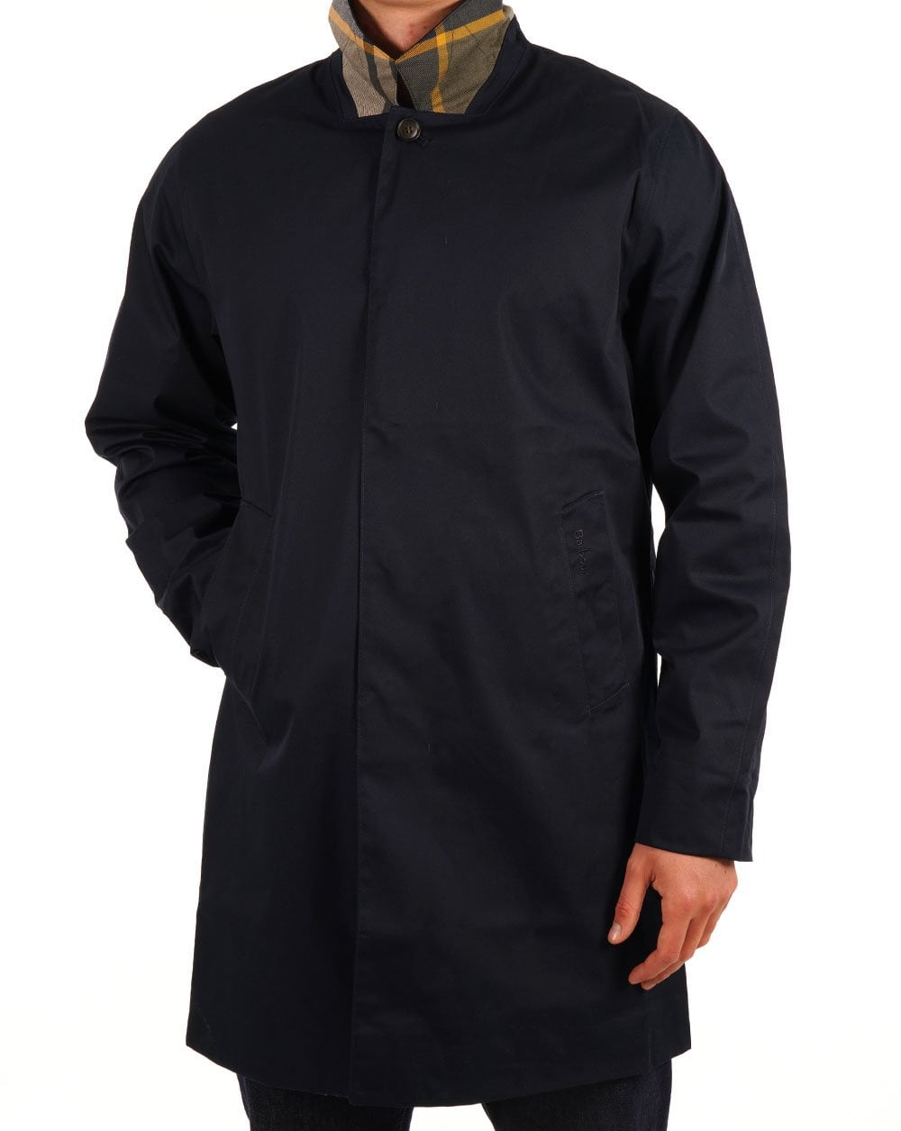 Barbour Lorden Wasserdichter Regenmantel, Marineblau