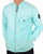 Marshall Artist Krinkle Nylon Pocket Overshirt Cyan