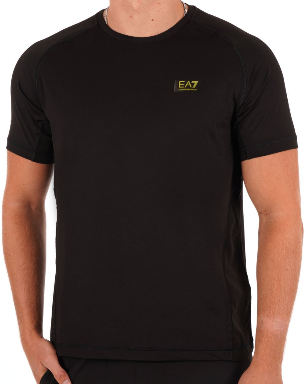 EA7 Dynamic Athlete T-Shirt Schwarz