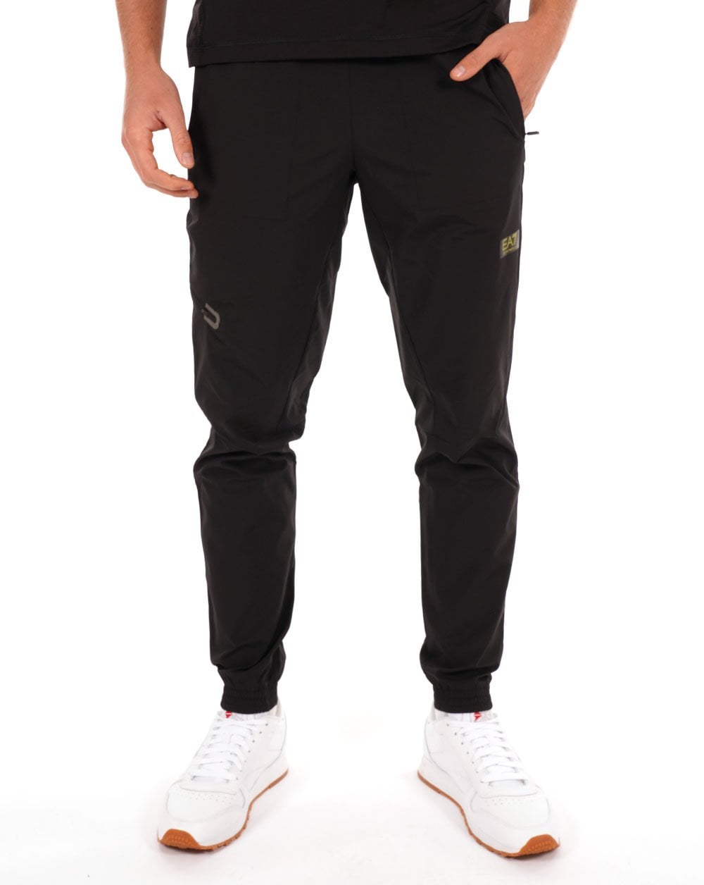EA7 Ventus 7 Box Logo Trainingshose Schwarz
