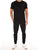 EA7 Ventus 7 Box Logo Track Pants Black