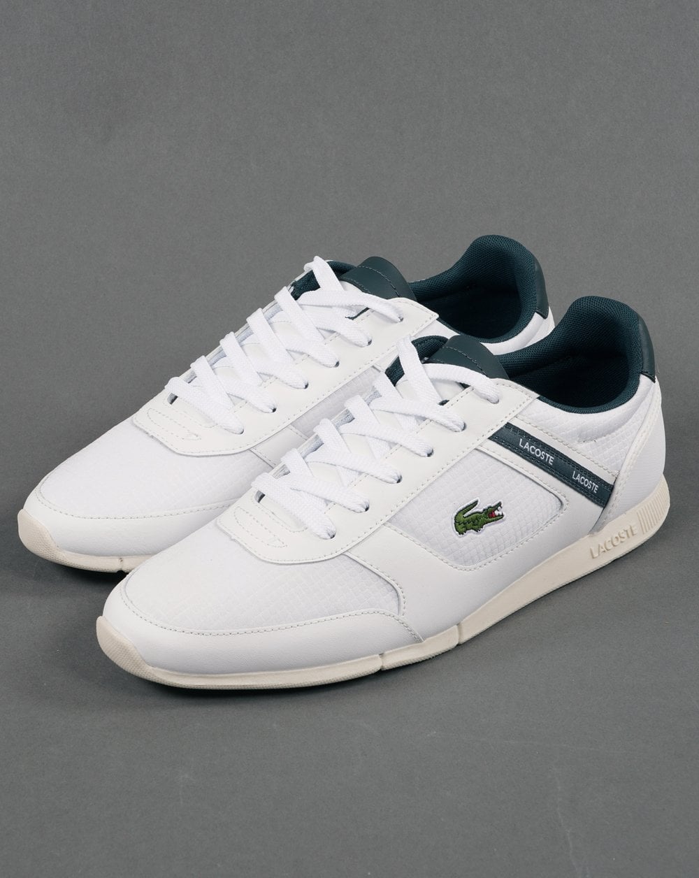 Lacoste Menerva Sport Trainer Weiß/Dunkelgrün