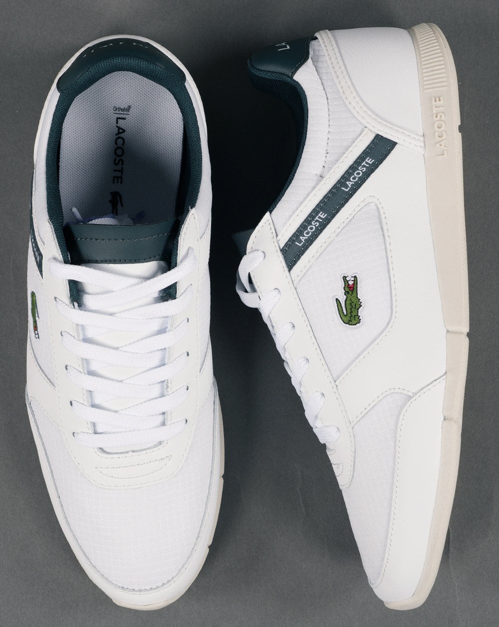 Lacoste Menerva Sport Trainer Weiß/Dunkelgrün