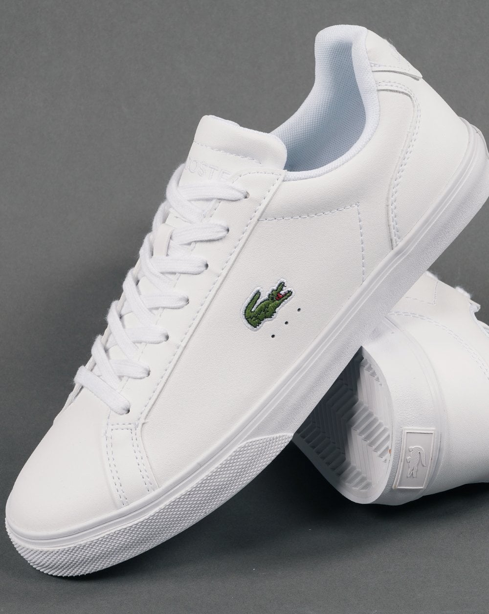 Lacoste Lerond Pro Ledersneaker Weiß