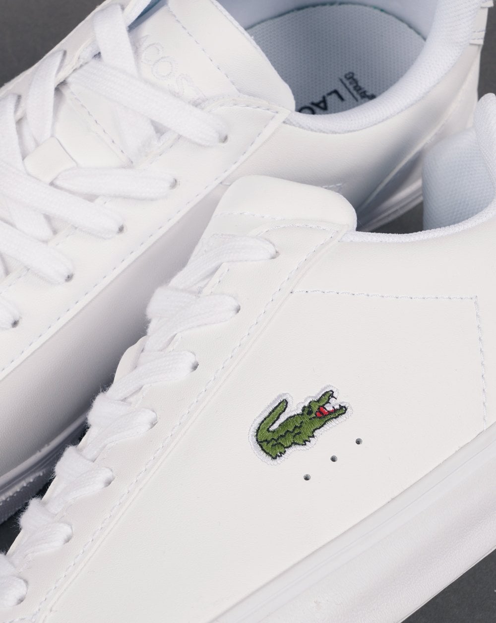 Lacoste Lerond Pro Ledersneaker Weiß