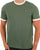 Fila Vintage Ringer T Shirt Dark Forest/Gardenia