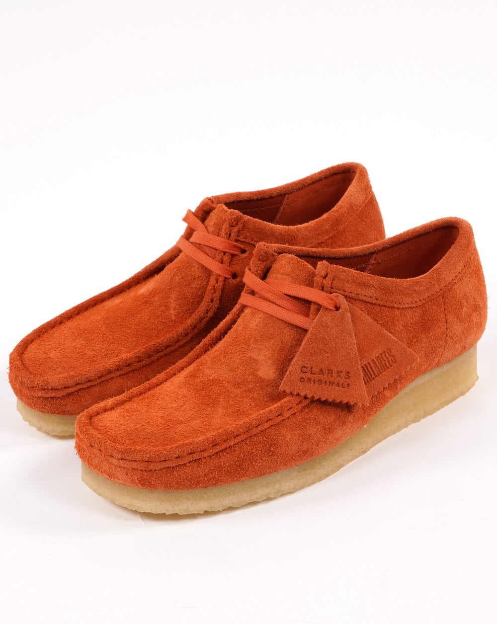 Clarks Originals – Wallabee – Schuh in Burnt Orange