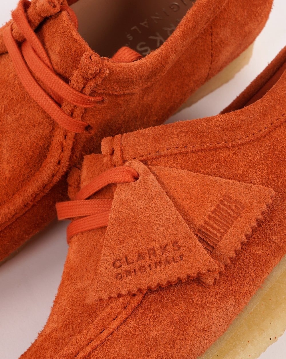 Clarks Originals Wallabee Shoe Burnt Orange
