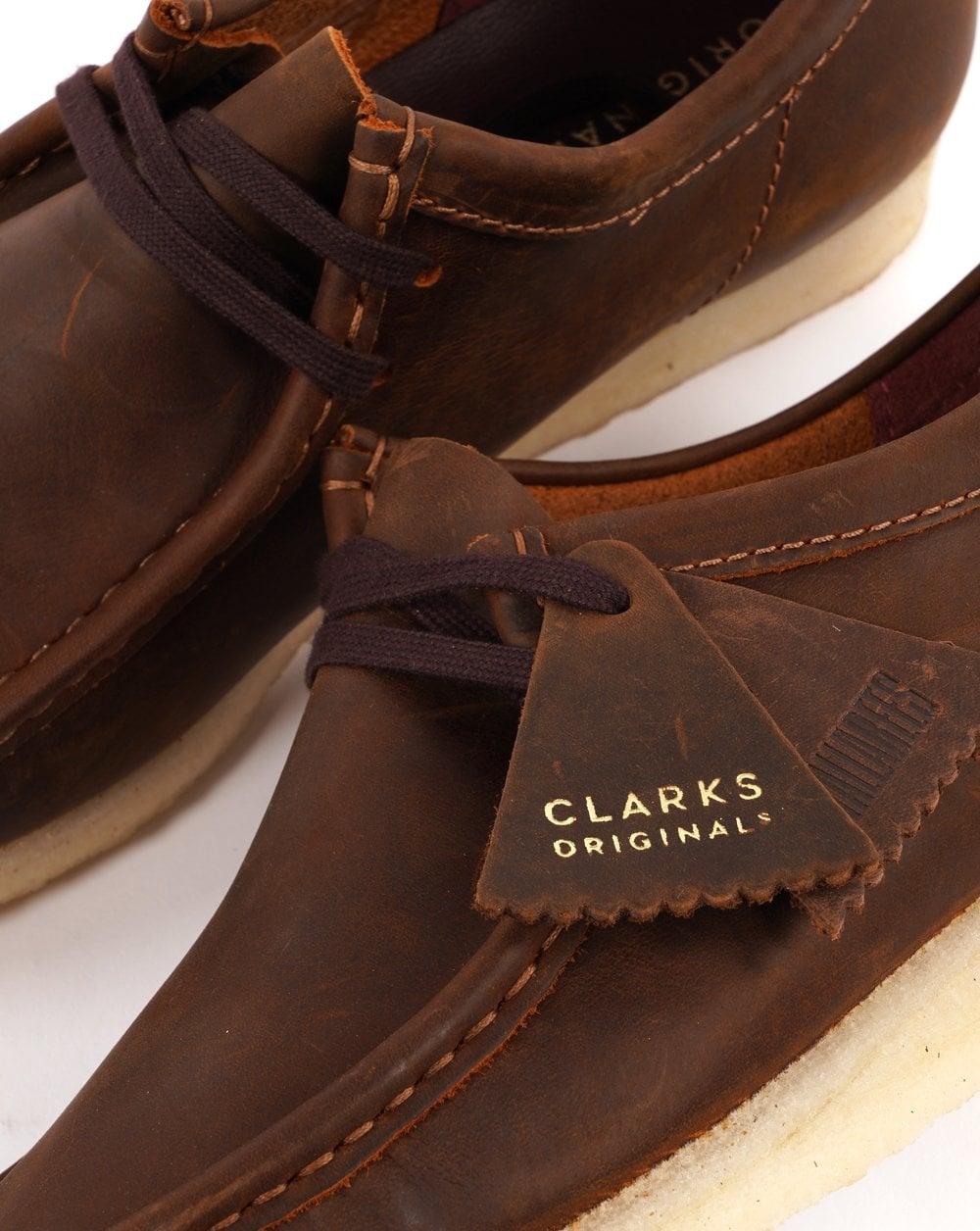 Clarks Originals Wallabee Schuhe Bienenwachs