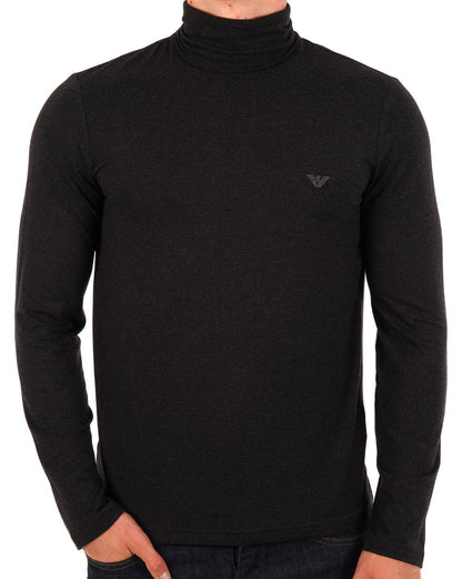 Emporio Armani Rollkragenpullover Schwarz