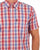 Trojan Check S/s Shirt Pink