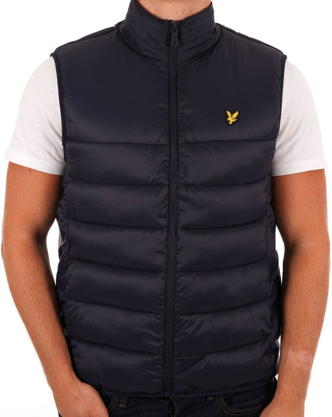 Lyle & Scott Baffle Gilet Dark Navy