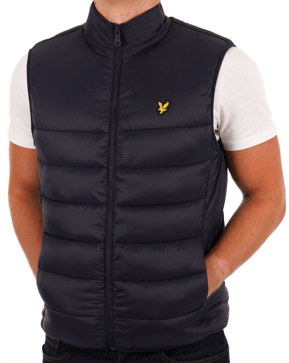 Lyle &amp; Scott Baffle Weste Dunkelmarine