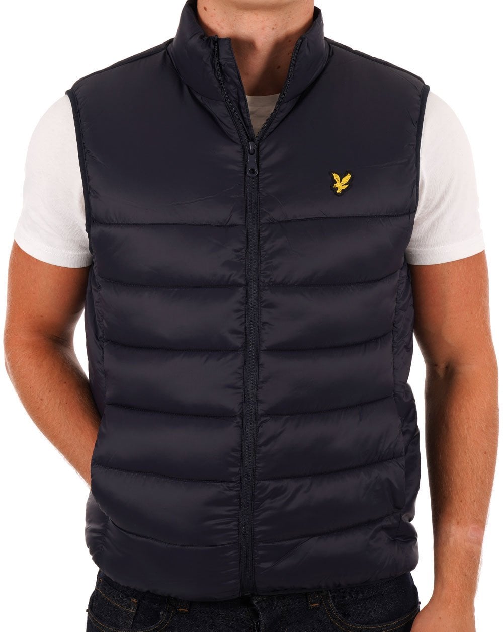 Lyle &amp; Scott Baffle Weste Dunkelmarine