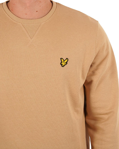 Lyle &amp; Scott – Sweatshirt mit Rundhalsausschnitt, Keks