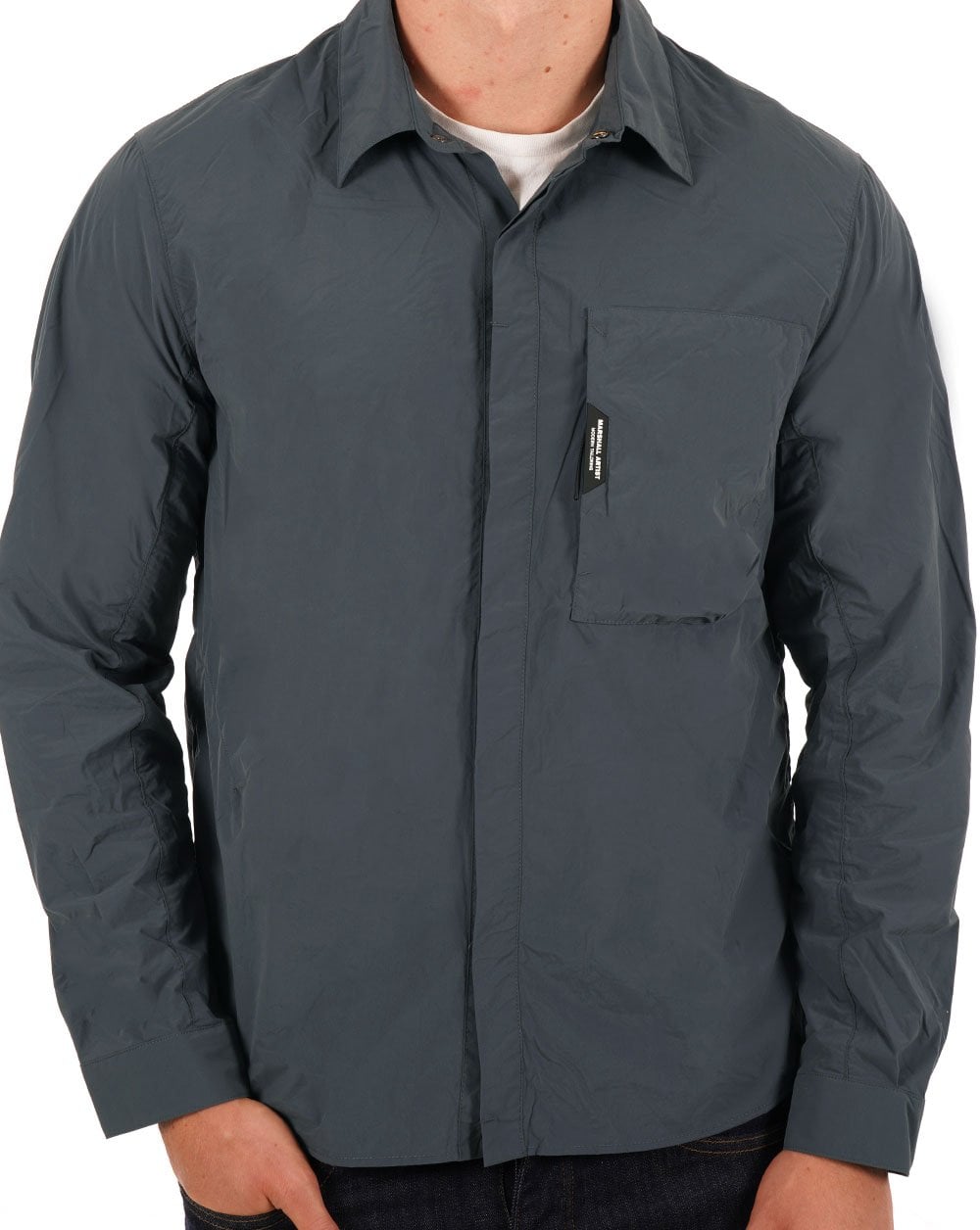 Marshall Artist Lucido Overshirt Schiefer