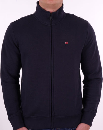 Napapijri – Balis – Sweatshirt mit durchgehendem Reißverschluss, Marineblau