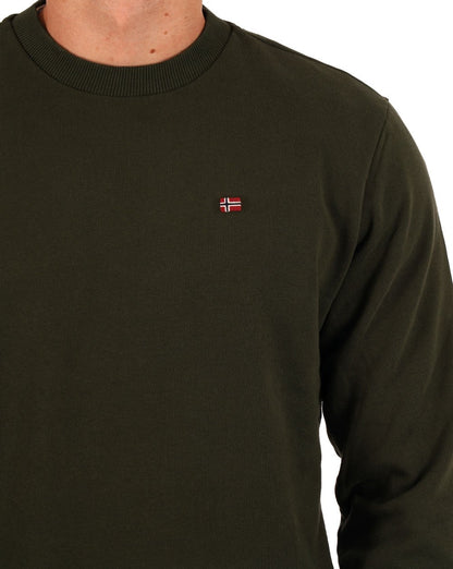 Napapijri Balis Crew Sweatshirt Grüne Tiefen