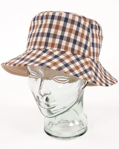 Aquascutum Wendbarer Fischerhut Sand