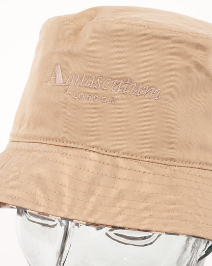 Aquascutum Wendbarer Fischerhut Sand