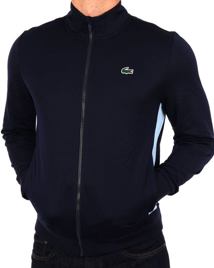 Lacoste Trainingsjacke Marineblau Himmelblau