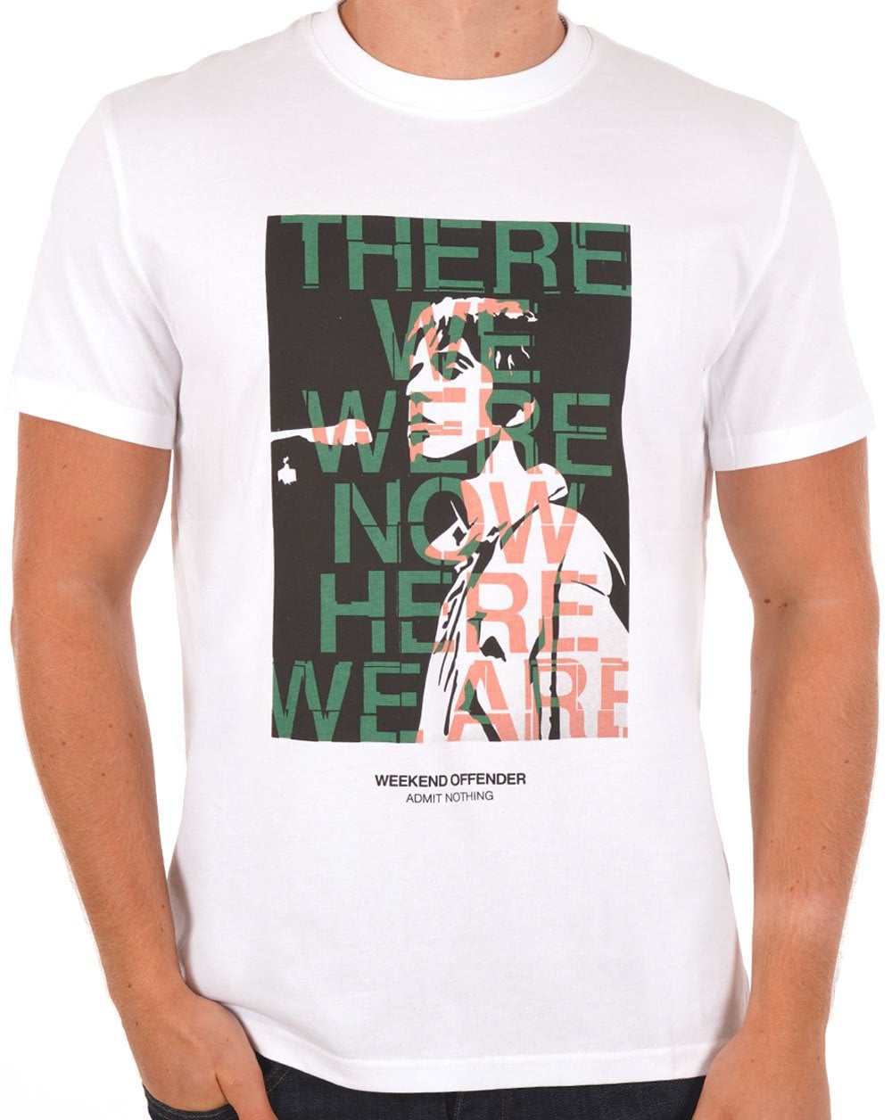 Weekend Offender Columbia T-Shirt Weiß