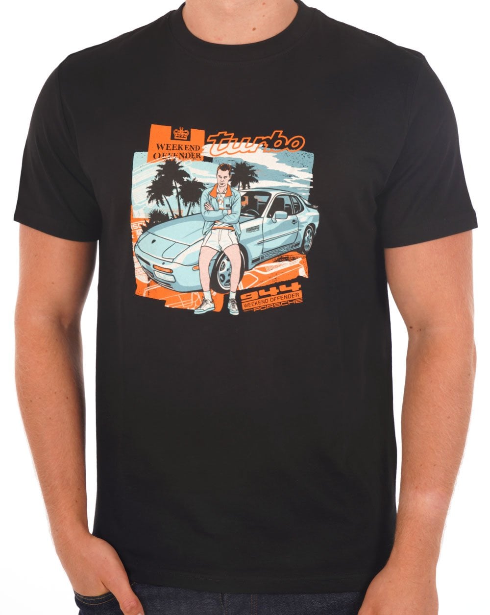 Weekend Offender 944 T-Shirt Schwarz