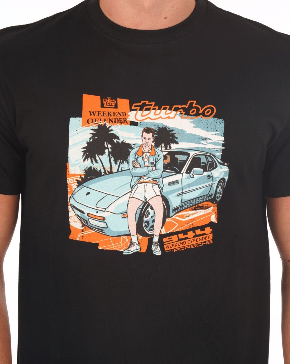Weekend Offender 944 T-Shirt Schwarz