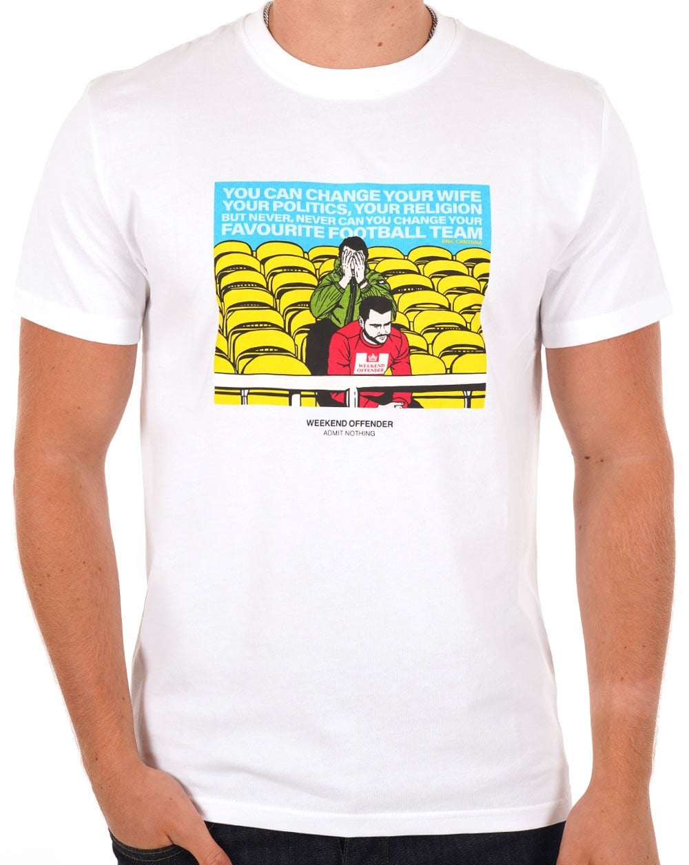 Weekend Offender Eric T-Shirt Weiß