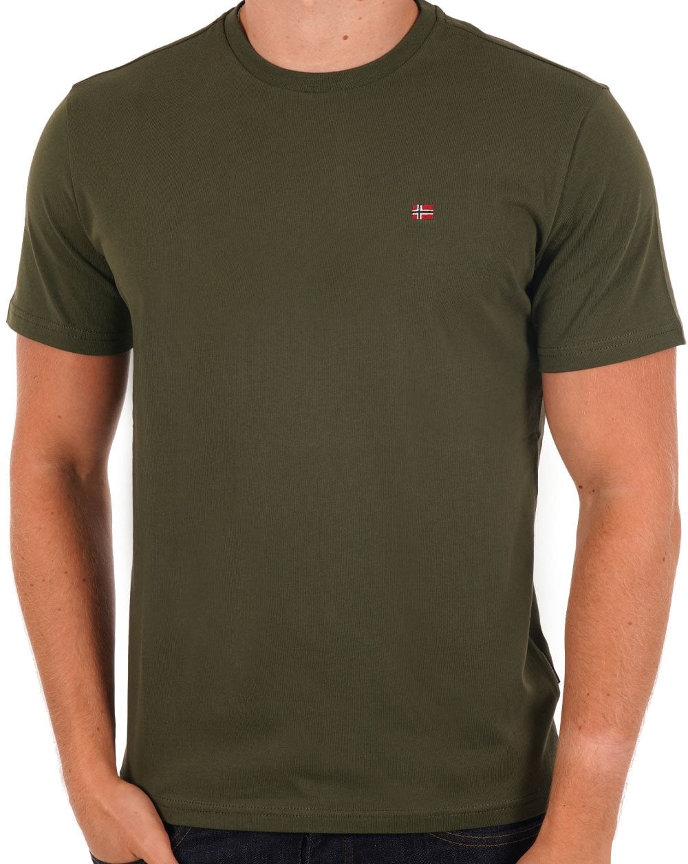 Napapijri Salis T-Shirt Dunkelgrün
