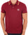 Sergio Tacchini Tipped Polo Shirt Claret/Yellow