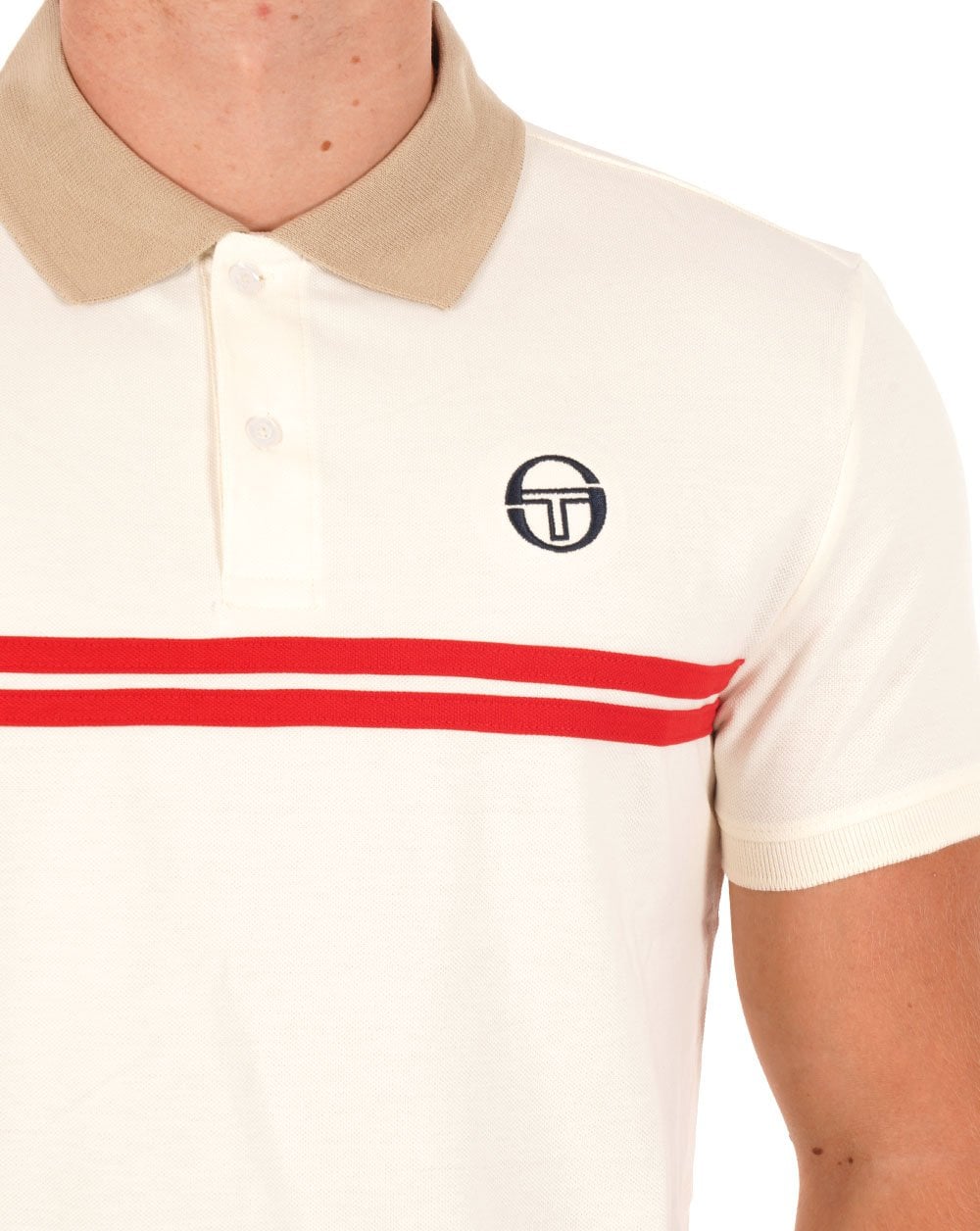 Sergio Tacchini Supermac Poloshirt Gardenia