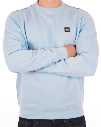 Weekend Offender Sweatshirt Sky – Karo-Detail
