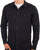 Gabicci Vintage Azima Full Button Polo Navy