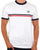 Sergio Tacchini Supermac T Shirt White/Navy Blue