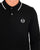 Sergio Tacchini Tipped Long Sleeve Polo Shirt Black