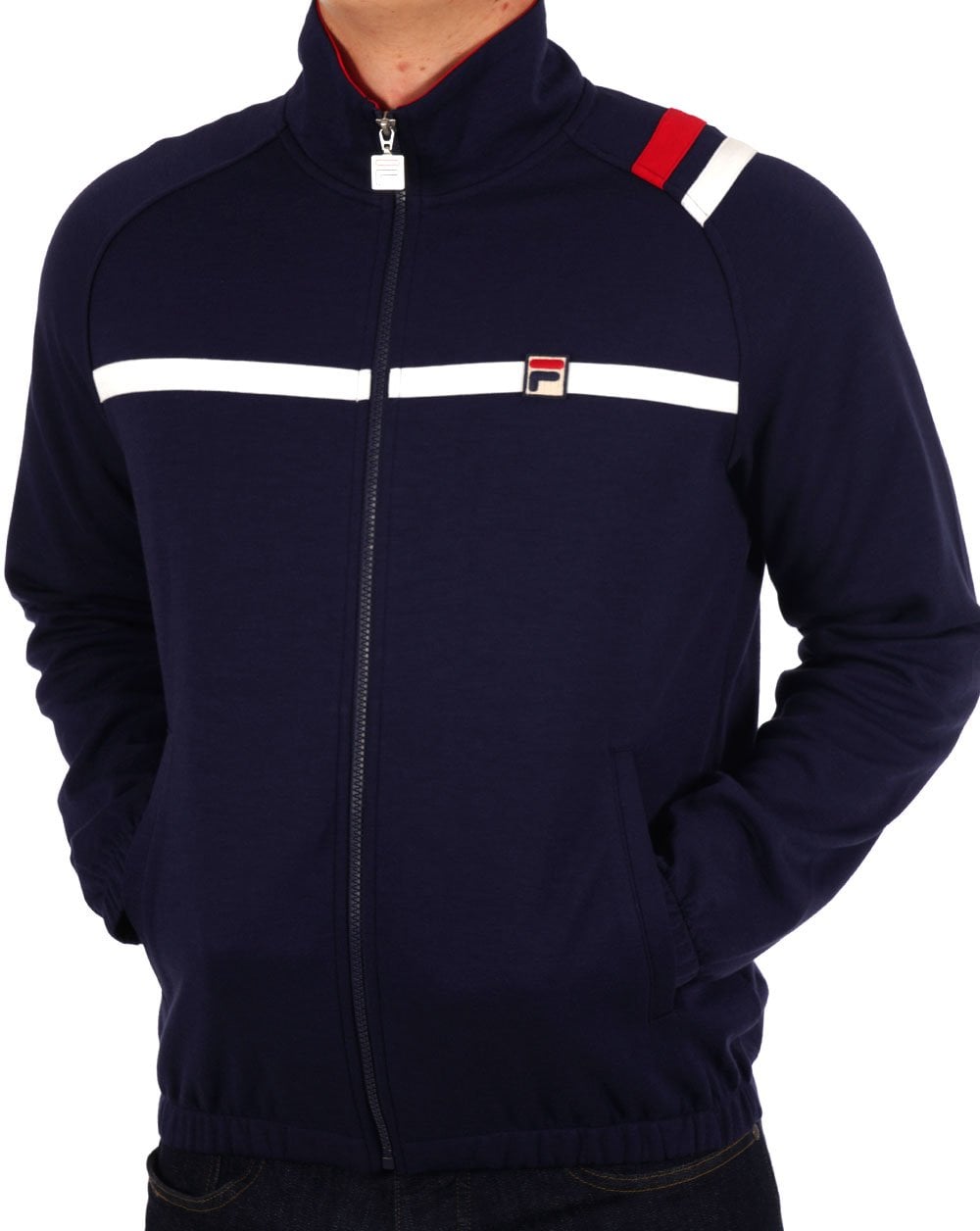 Fila Vintage Mk II Trainingsjacke, Marineblau