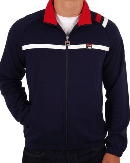 Fila Vintage Mk II Trainingsjacke, Marineblau