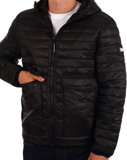 Weekend Offender Browne Steppjacke Schwarz