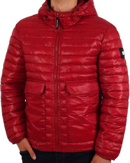 Weekend Offender Browne Steppjacke Scharlachrot