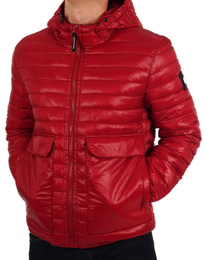 Weekend Offender Browne Steppjacke Scharlachrot