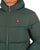 Fila Vintage Harry Puffer Jacket Dark Forest